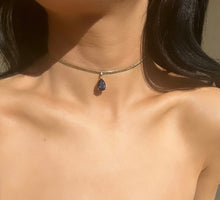 Load image into Gallery viewer, The Gold Sapphire Necklace
