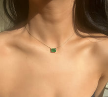 Load image into Gallery viewer, The Emerald Pendant Necklace
