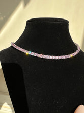 Load image into Gallery viewer, The Pink Tennis Necklace
