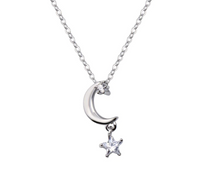 Load image into Gallery viewer, The Wishing Moon Necklace
