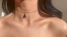 Load and play video in Gallery viewer, The Gold Sapphire Necklace
